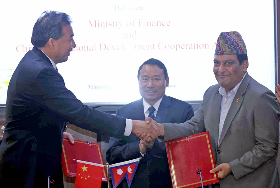 नेपाल-चीनबीच मानव संशाधन विकास र बोनम्यारो प्रत्यारोपणसम्बन्धी सम्झौता