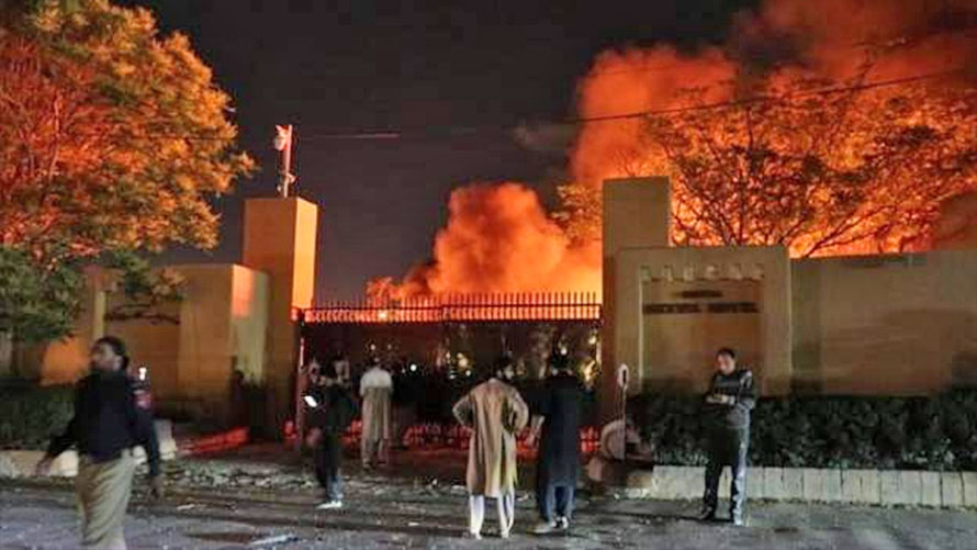 पाकिस्तानको क्वेटा शहरमा विस्फोट, ४ जनाको मृत्यु