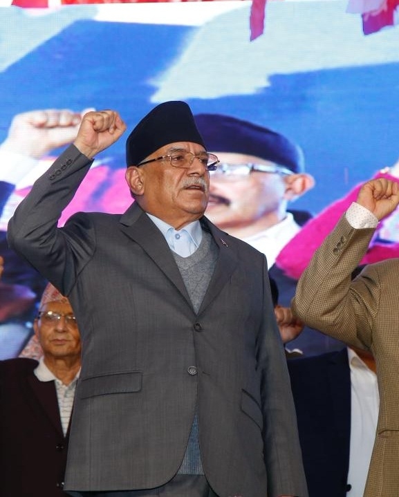 नवगठित नेपाली कम्युनिष्ट पार्टीको संयोजकमा प्रचण्ड र सहसंयोजकमा माधव नेपाल चयन