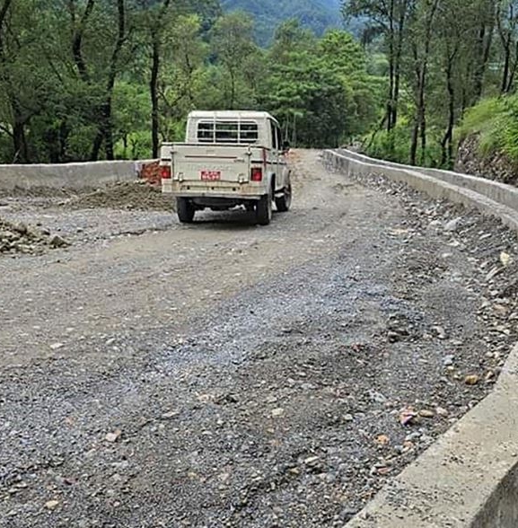 ७ वर्षमा चौथो पटक म्याद थप गर्दा पनि ४ किमी सडक भएन कालोपत्र