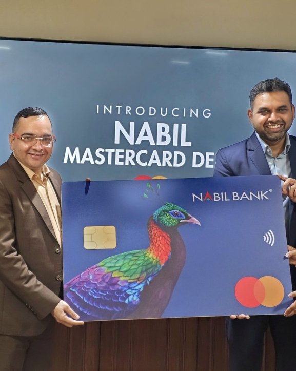 नबिल बैंकले जारी गर्‍यो मास्टरकार्ड डेबिट कार्ड