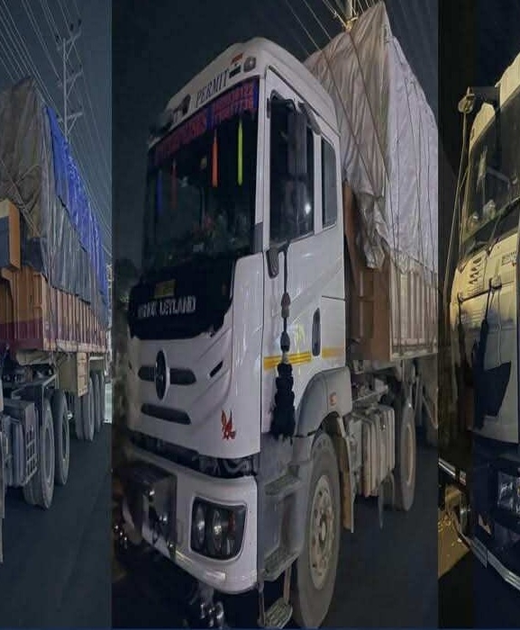 फरक बिल बिजकका सामानसहित भारतीय ट्रक नियन्त्रणमा