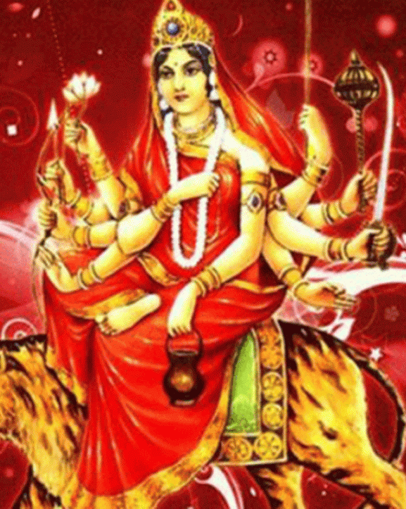 आज नवरात्रको तेस्रो दिन : चन्द्रघण्टा देवीको पूजा आराधना गरिँदै 