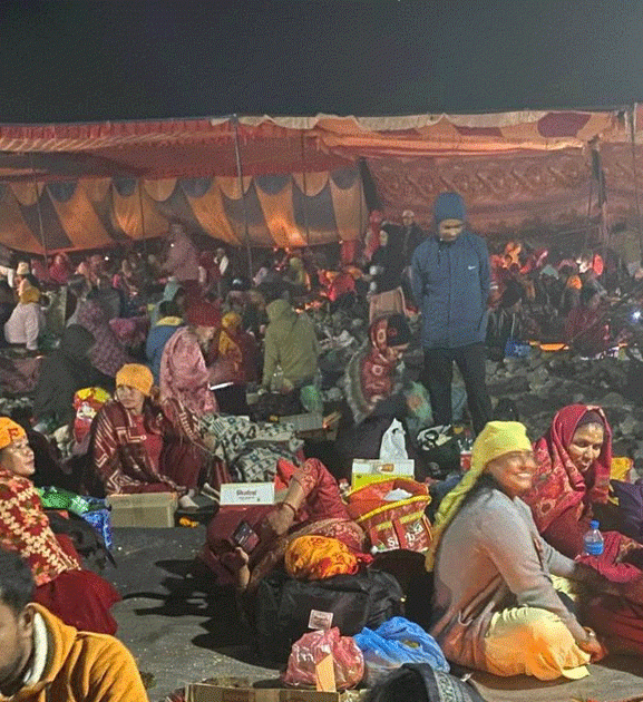 देवघाट धाममा शतबीज छर्ने घुइँचो