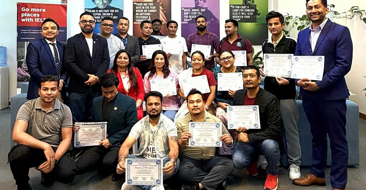 एनसिसी कतारद्वारा करियर डेभलपमेन्ट तालिम सम्पन्न