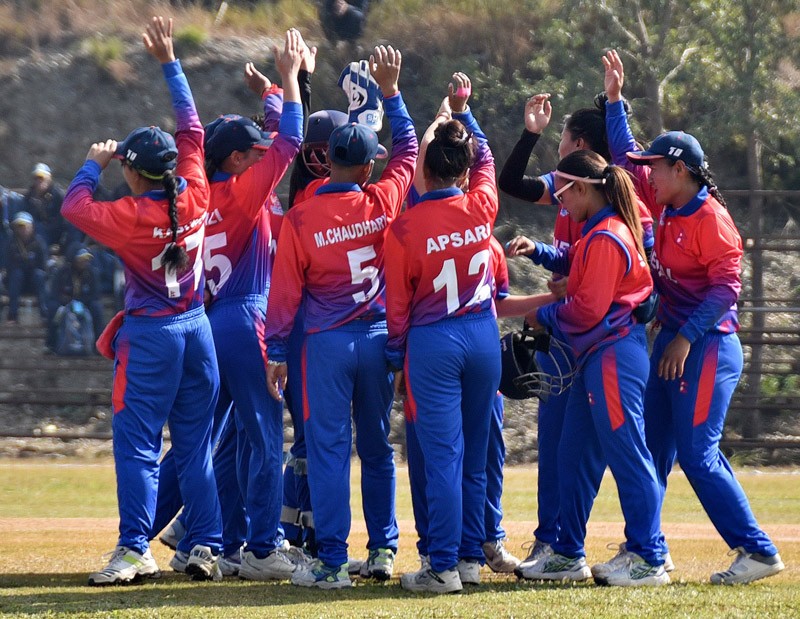 नेपाली महिला क्रिकेट टोलीले आज कतारसँग खेल्दै