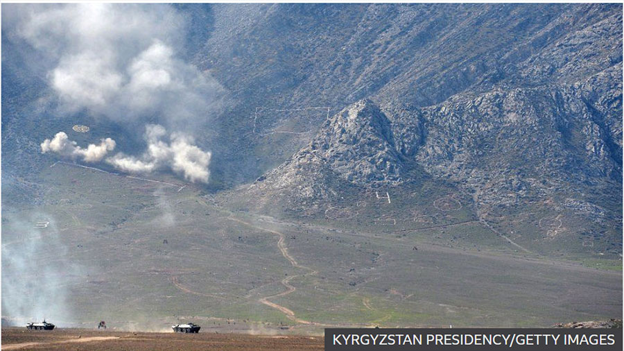 किर्गिस्तान–ताजिकिस्तानको विवादित सीमा क्षेत्रमा झडप, ३१ जनाको मृत्यु