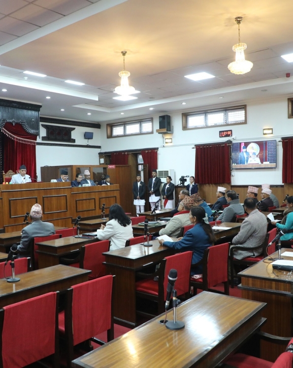 राष्ट्रिय सभामा २ वटा संसदीय समितिको अध्ययन प्रतिवेदन पेस