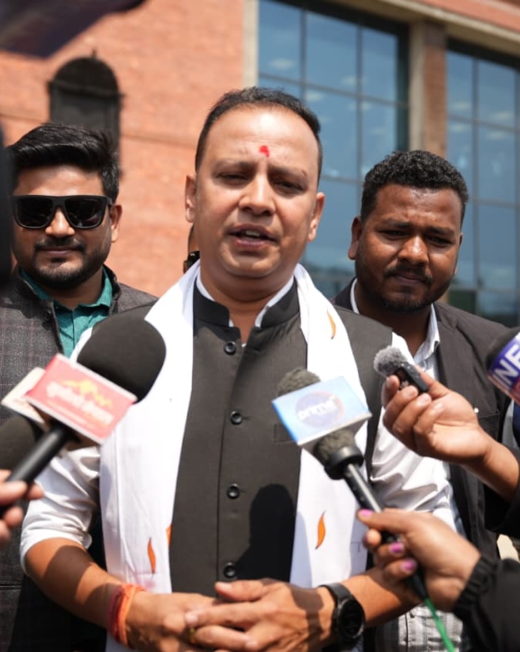 डिजिटलाइजेशनमार्फत संस्थागत सुदृढीकरणलाई प्राथमिकतामा राख्छौं : रास्वपा सांसद झा