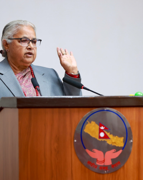 संसद्‌मा प्रधानमन्त्री कार्कीको पहिलो सम्बोधन- फागुन २१ को निर्वाचन नयाँ राजनीतिक संस्कृतिको प्रस्थानविन्दु