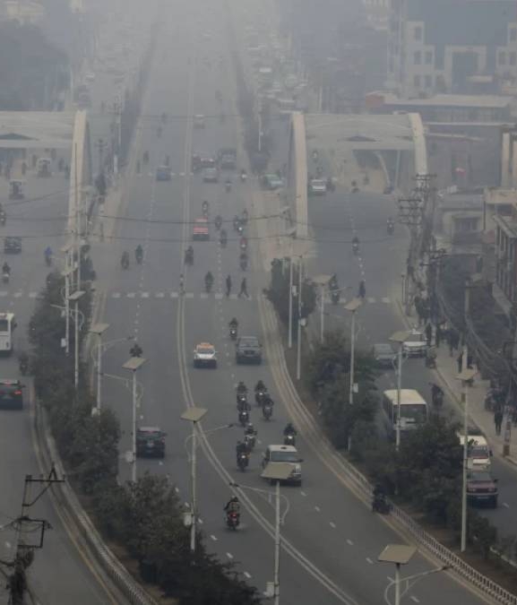 यातायातको चाप घटेसँगै उपत्यकाको वायु प्रदूषणमा कमी