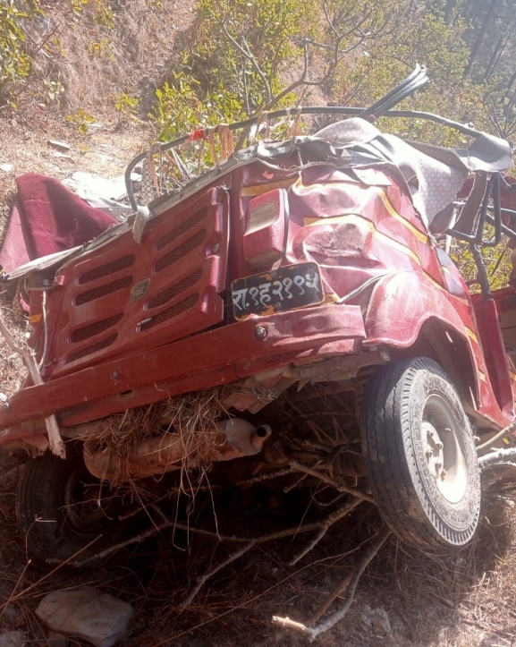 सल्यानमा अटो दुर्घटना हुँदा १० जना घाइते, दुई जनाको अवस्था गम्भीर