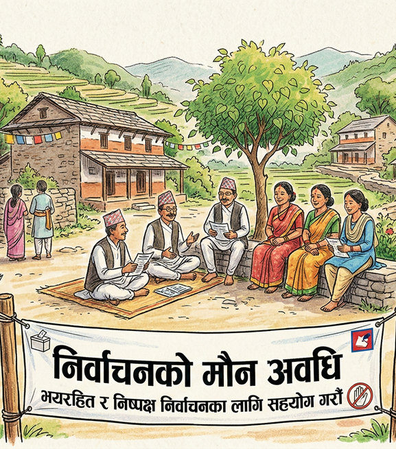 प्रभाव रोक्न ४८ घण्टे मौन अवधि