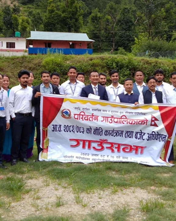 परिवर्तन गाउँपालिकाले ल्यायो ४८ करोड ४४ लाखको बजेट