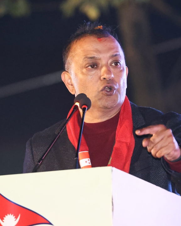 कांग्रेस जिउँदो मानिसहरूको पार्टी हो : गगन थापा 