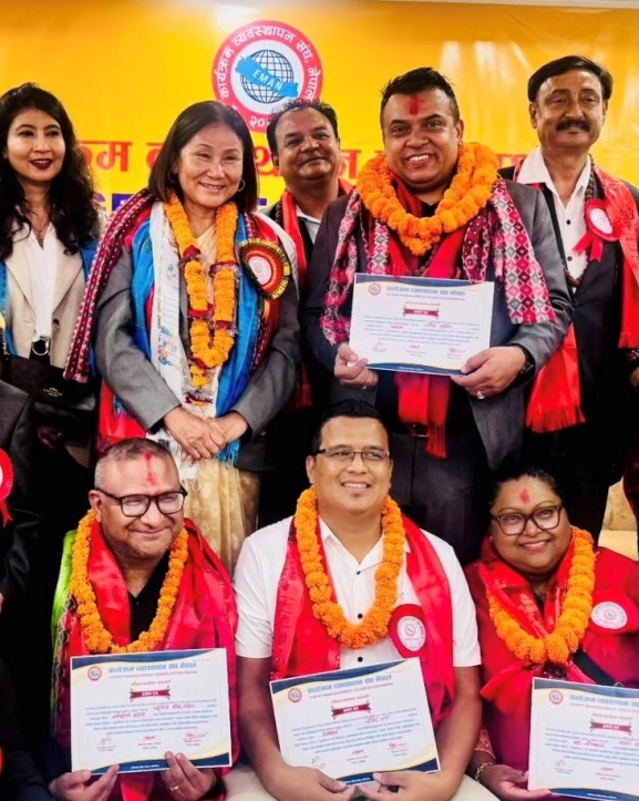 व्यवस्थापन संघको अध्यक्षमा राजेन्द्र लुईंटेल