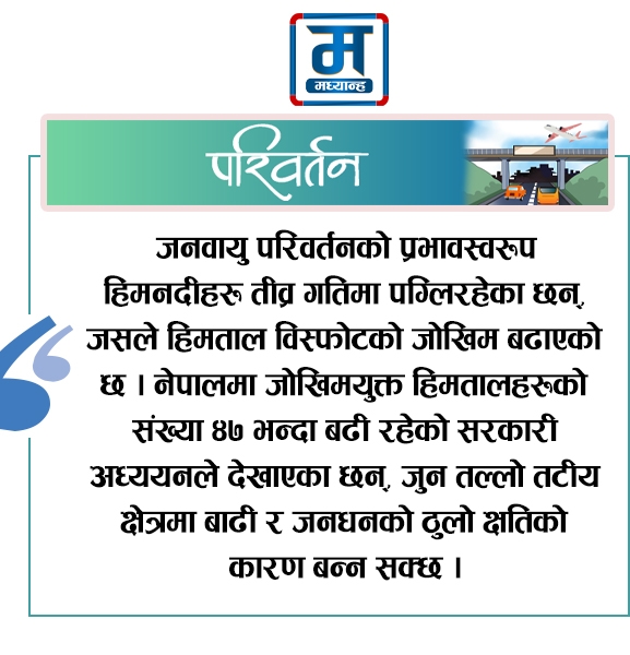 जलवायु परिवर्तनको चुनौती