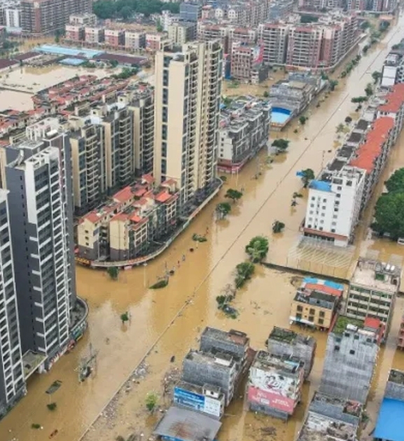 भारी वर्षाका कारण गुआङडोङमा करिब ४० हजार मानिस विस्थापित