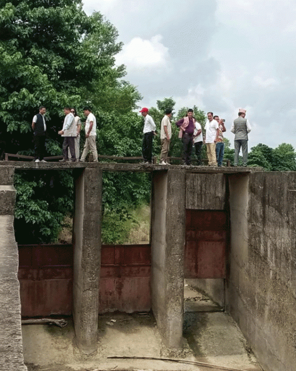 छपन्न वर्षअघि निर्माण गरिएको गुर्गी सिँचाइ आयोजना अलपत्र