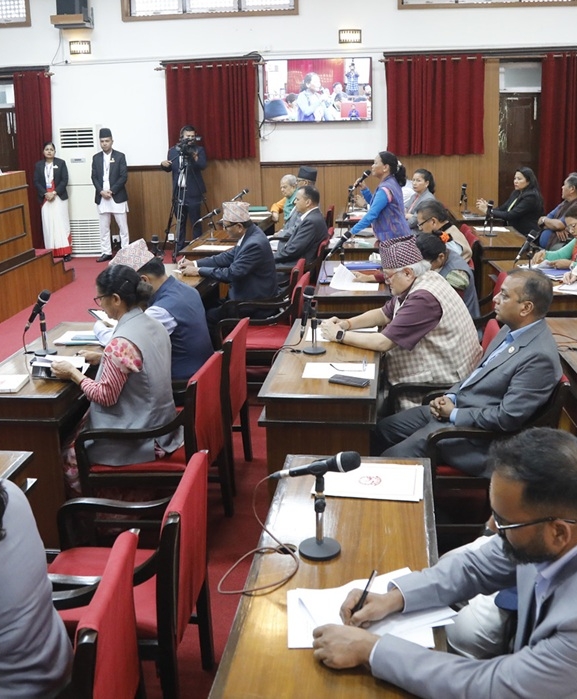 राष्ट्रिय सभामा नौ मन्त्रालयको विनियोजन शीर्षकमाथिको छलफल सम्पन्न