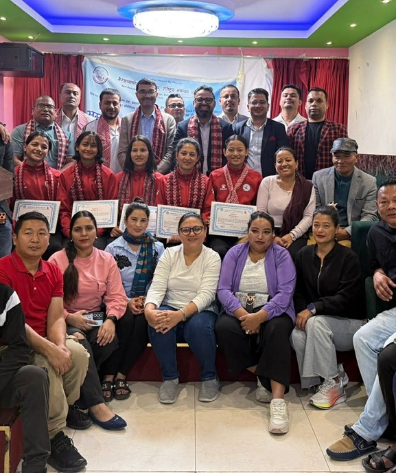 तेक्वान्दो खेलाडी कतारमा सम्मानित