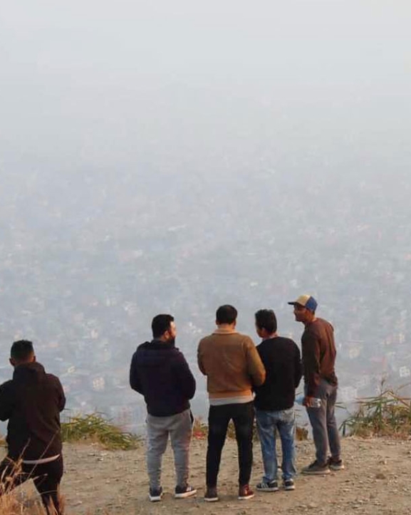 धरानको चिन्डेडाँडामा पर्यटकको चहलपहल