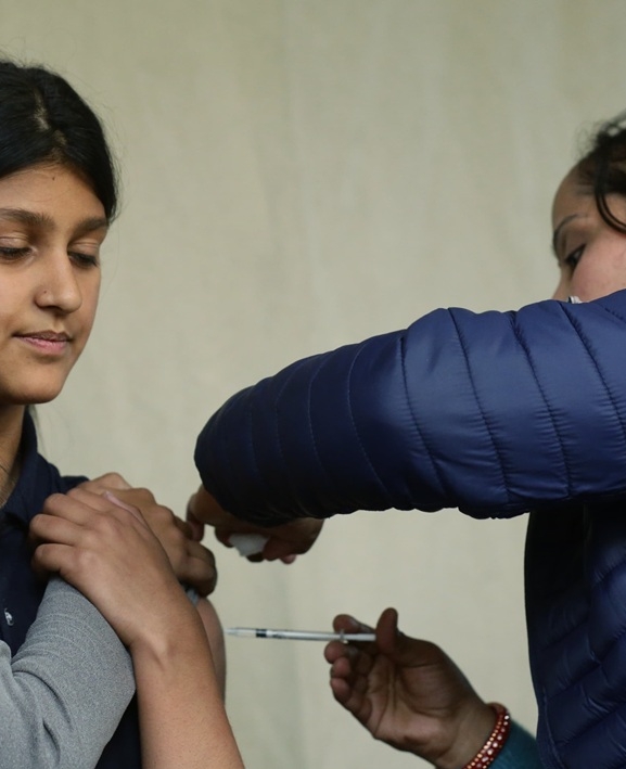 ४९३ स्थानीय तहमा एचपिभी खोप अभियान सञ्चालन