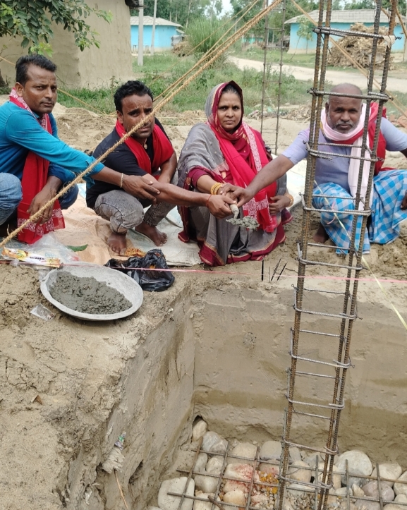 दुर्गा मन्दिरको शिलान्यास