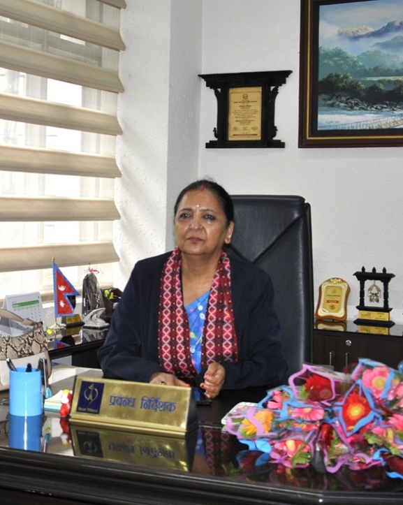 नेपाल टेलिकमको प्रबन्ध निर्देशकमा संगीता पहाडी अर्यालको पुनर्वहाली