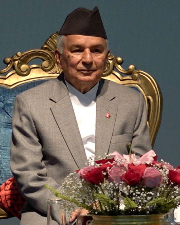 सञ्चार जगत् संविधान प्रदत्त अधिकारको पूर्ण प्रयोग र रक्षार्थ निर्भयपूर्वक लागिरहनेछ : राष्ट्रपति पौडेल