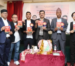 सानुको पहिलो कृति गजल संग्रह 'मकरन्द' विमोचन