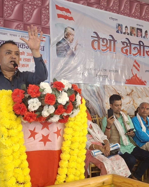 सरकारले संविधान संशोधनको काम तत्काल सुरू गर्नुपर्छ : महामन्त्री थापा