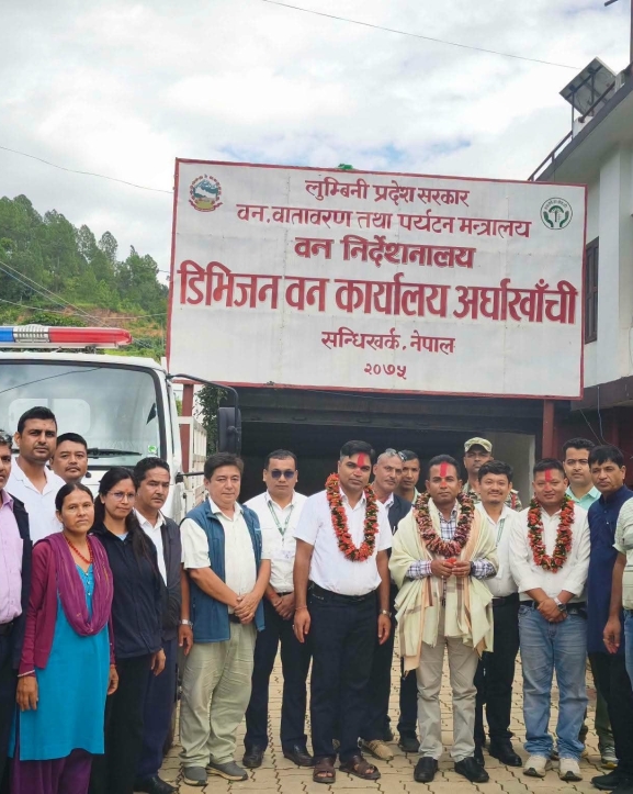 नवआगन्तुक सिनियर डिभिजन वन अधिकृत गुप्ताको स्वागत