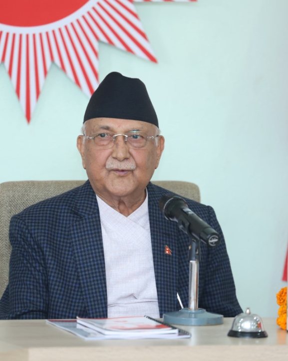 मदन भण्डारी फाउण्डेशन पार्टीले बनाएको होइनः अध्यक्ष ओली