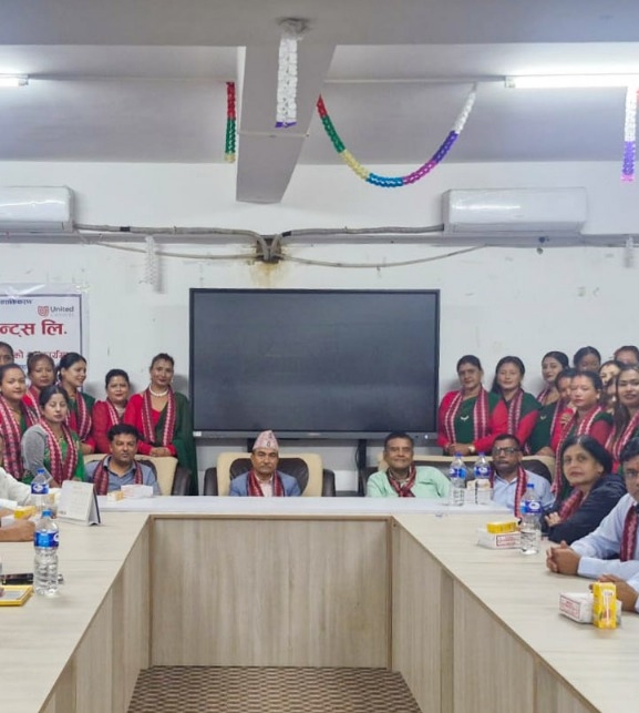 युनाइटेड सिमेन्ट्सले धुनिवेशीका महिलालाई दियो सिलाई–कटाई तालिम