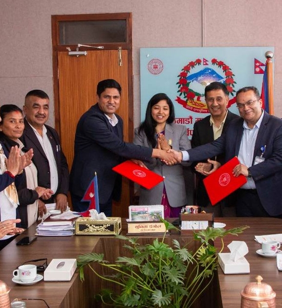 क्यान्सर परीक्षण गर्न काठमाडौँ महानगर र वीर अस्पतालबीच सहकार्य