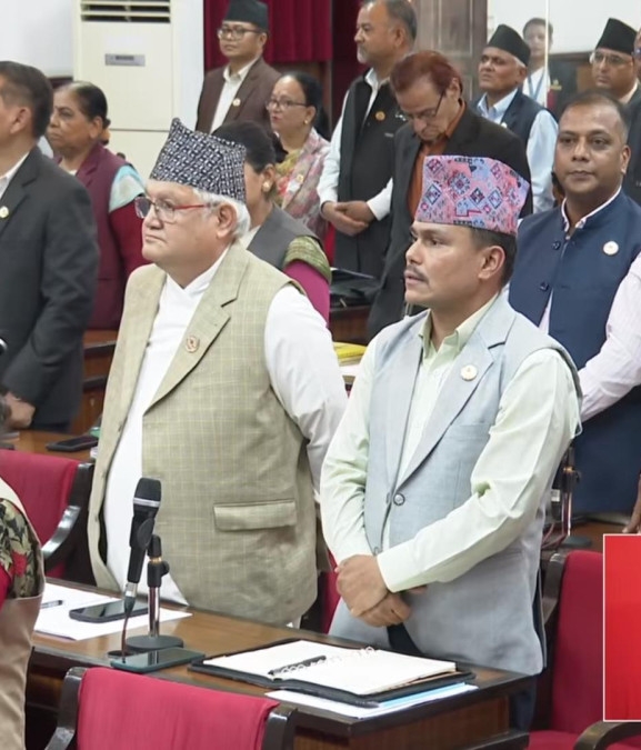 प्रधानमन्त्रीको भनाइलाई लिएर राष्ट्रिय सभामा विरोध