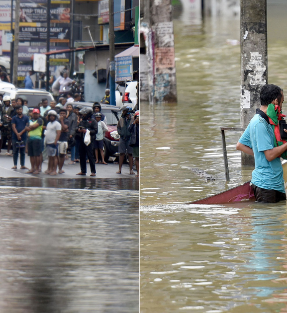 श्रीलंकामा बाढीको प्रकोपमा १५९ जनाको मृत्यु
