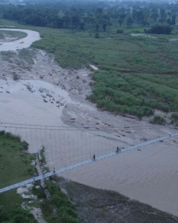 निन्दा खोलामा ‘मल्टिस्पान’ पुल निर्माण