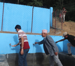 रिजाल धारा खानेपानी मुहान संरक्षणले नागरिकलाई सहज