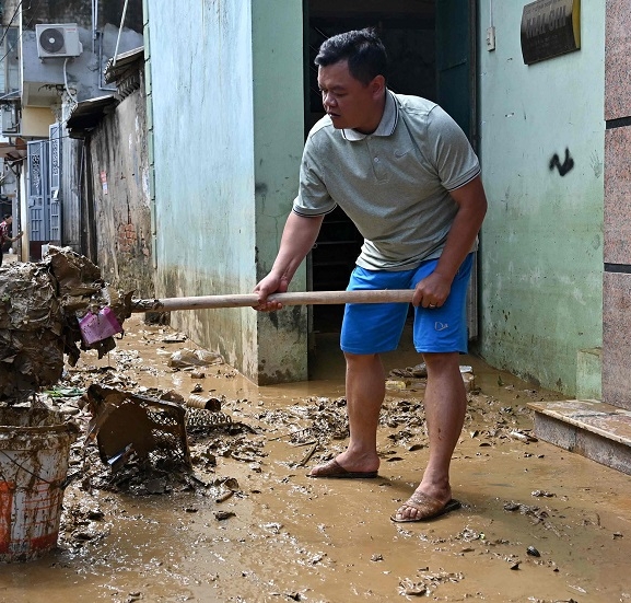 यागी चक्रवातको प्रभाव म्यान्मामा बढ्यो, भियतनाममा घट्यो