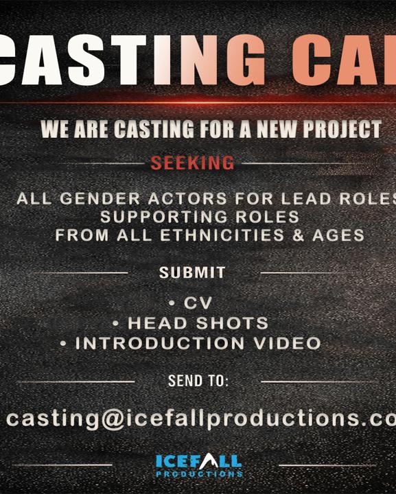 चलचित्रका लागि कलाकार खोज्दै आइसफल प्रोडक्सन
