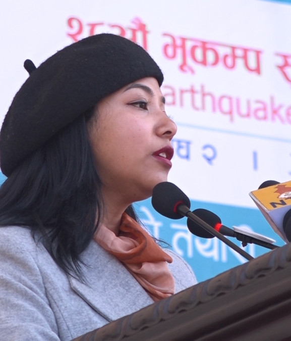 संरचना निर्माण गर्दा रैथाने प्रविधिमा जोड दिनुपर्छः सुनिता डंगोल