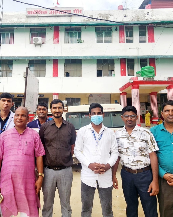 हैजा नियन्त्रण गर्न गौर अस्पतालको मेडिकल टोली वीरगन्जमा