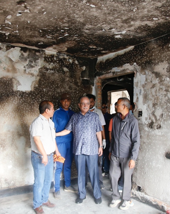प्रचण्डले भने- नयाँ र भव्य पार्टी कार्यालय बनाइने छ
