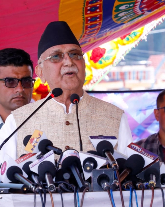 गौरीबहादुर कार्की नेतृत्वको नक्कली आयोग मञ्जुर छैन, के गर्नुछ गर्नुस् : ओली