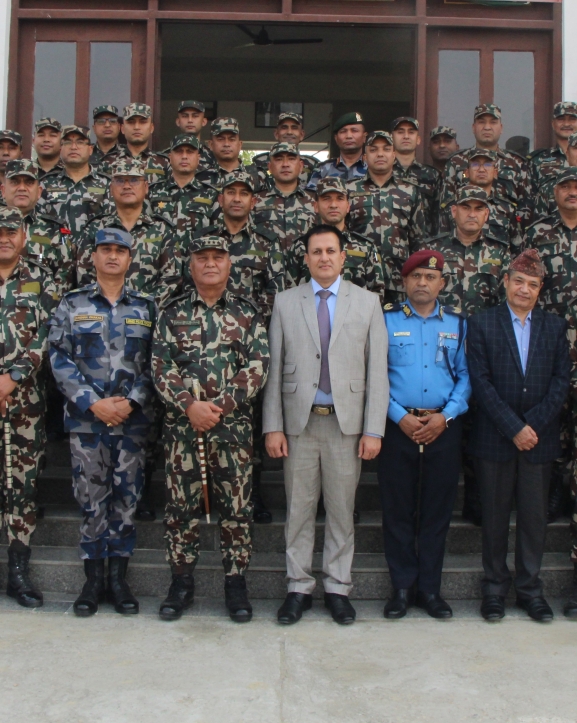 प्रधान सेनापतिद्वारा निरीक्षण भ्रमण