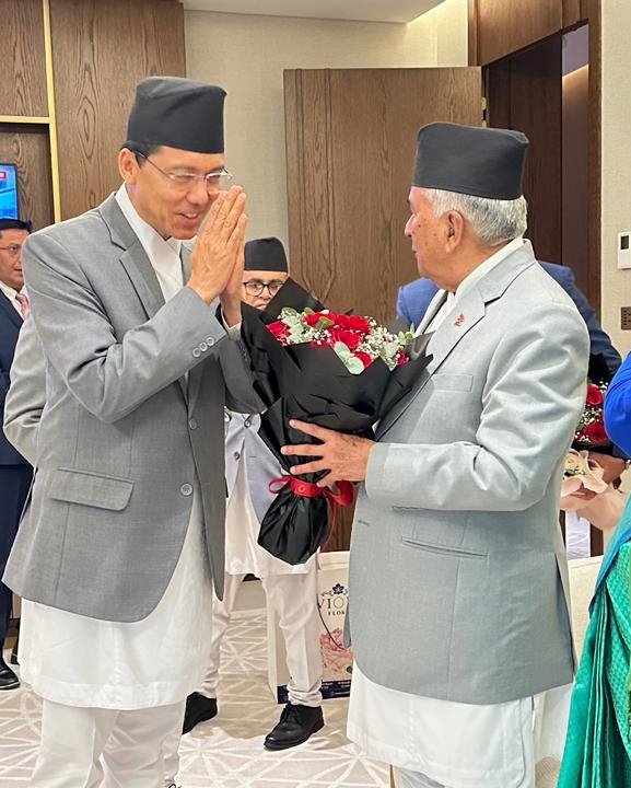 राष्ट्रपति पौडेल दोहामा