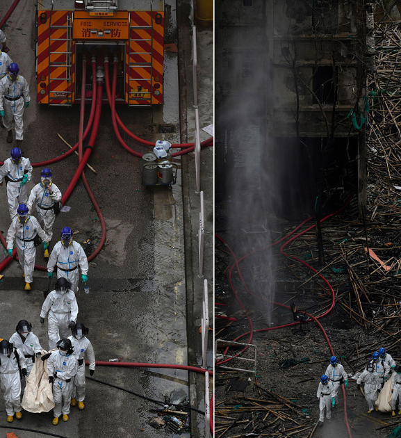 हङकङमा भीषण आगलागी : मृतकको संख्या १ सय ४६ पुग्यो