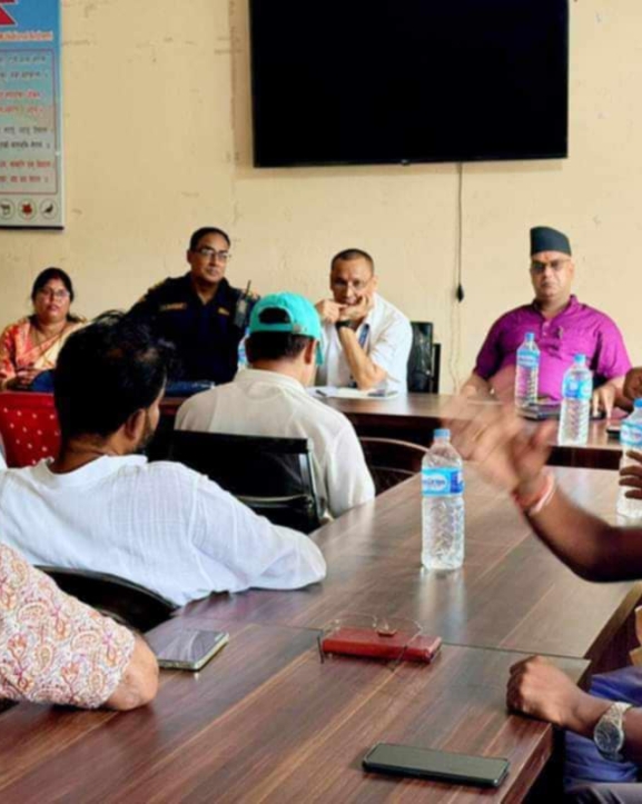 रौतहत विपद् व्यवस्थापन समिति बैठक : बाढी प्रभावितलाई राहत उपलब्ध गराउने निर्णय